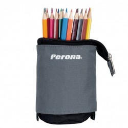 Portatodo Gris Cubilete Extensible Perona 56949 | Perona Bags