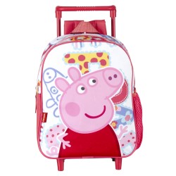 Mochila Guardería con Ruedas Peppa Pig Lovely Perona 59009 | Perona Bags