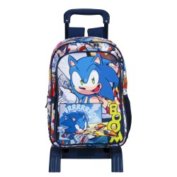 Mochila Junior Portaordenador con Trolley Sonic Stop Perona 59019