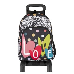 Mochila Junior Portaordenador con Trolley Campro Love Perona 58875