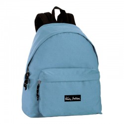 Mochila Azul Celeste Streetwear Perona 58609